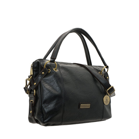 Noir Elegance Satchel