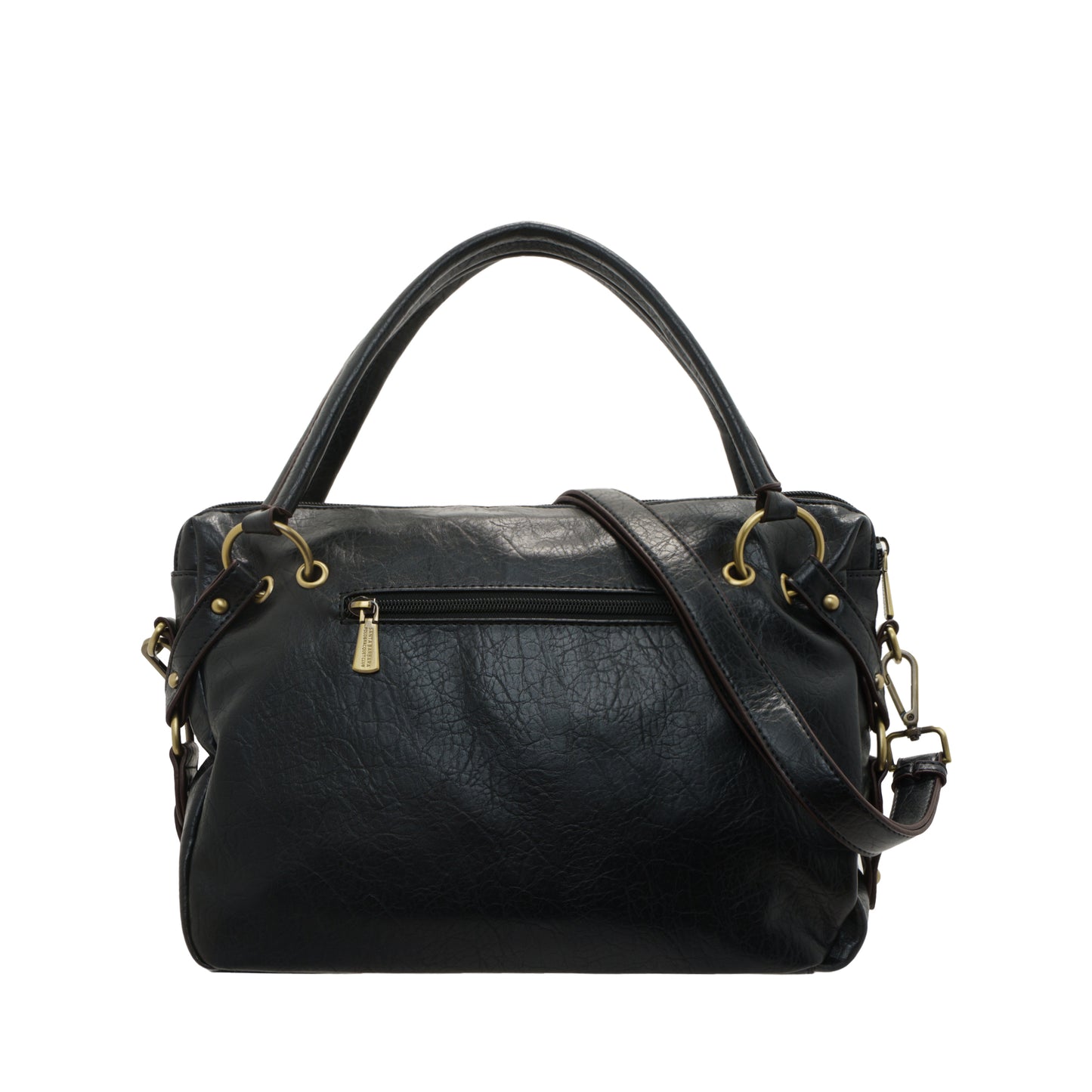 Noir Elegance Satchel