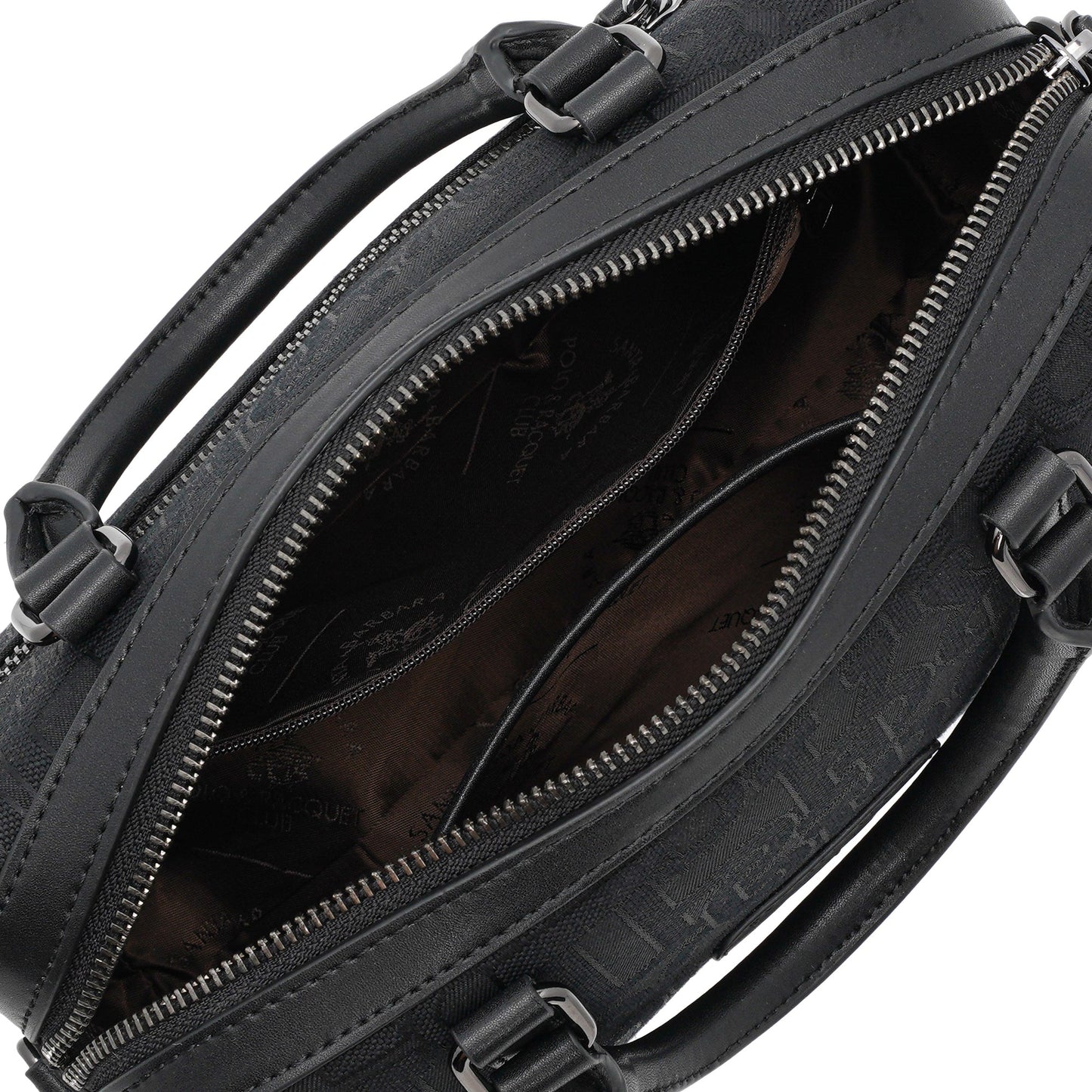 Jacquard Ladies Boston Bag