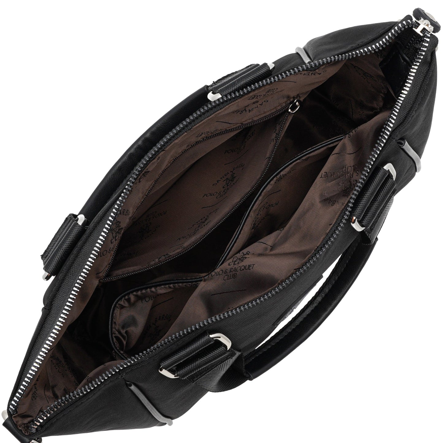 Black Nylon Tote Bag