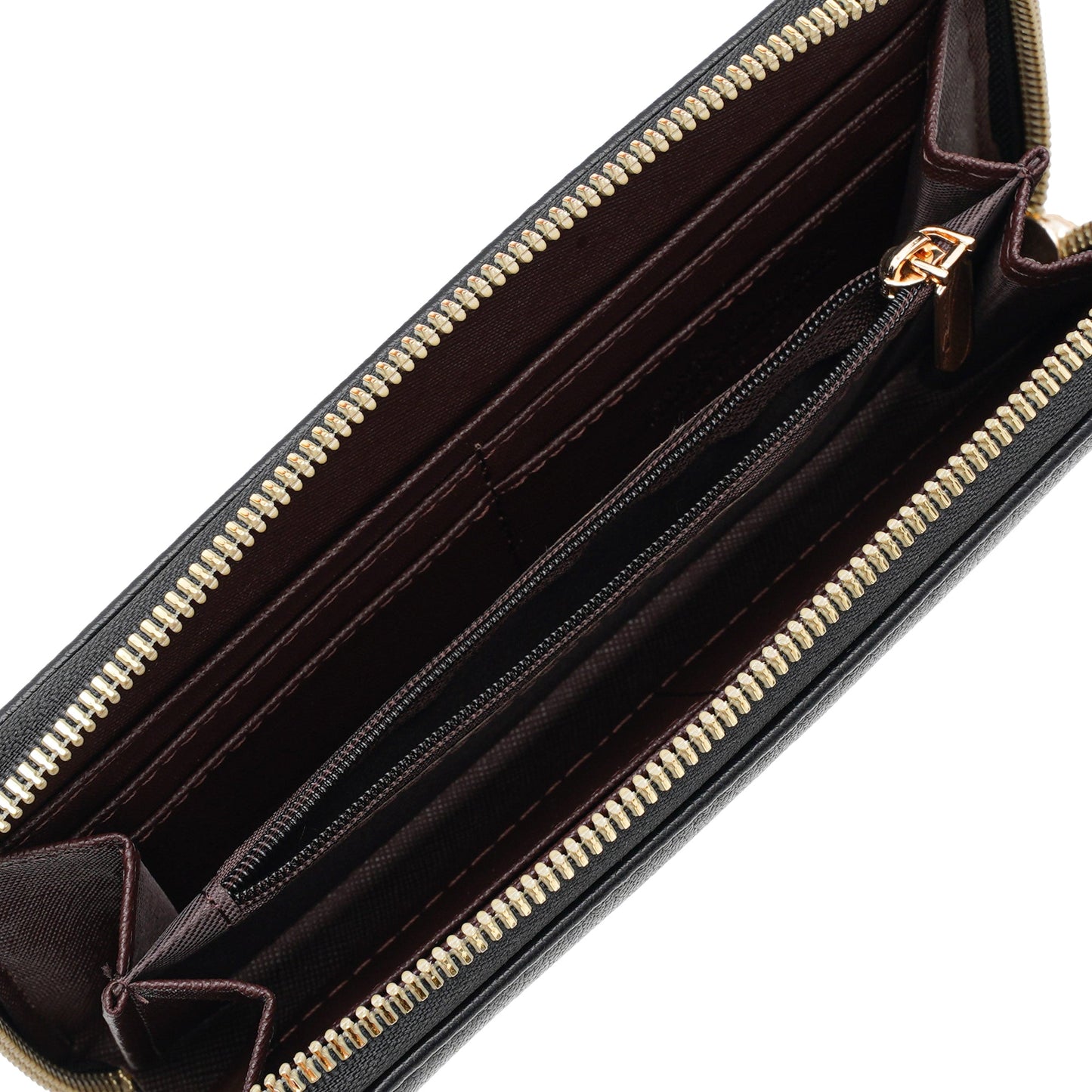 Neutral Zipper Long Wallet