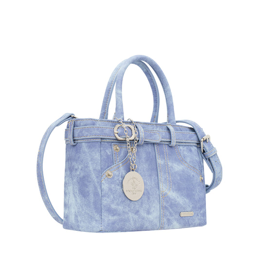Elegant Women's Denim Handbag