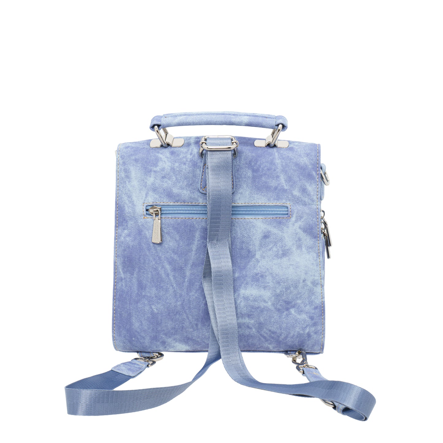 2 Way Denim Backpack Sling Bag