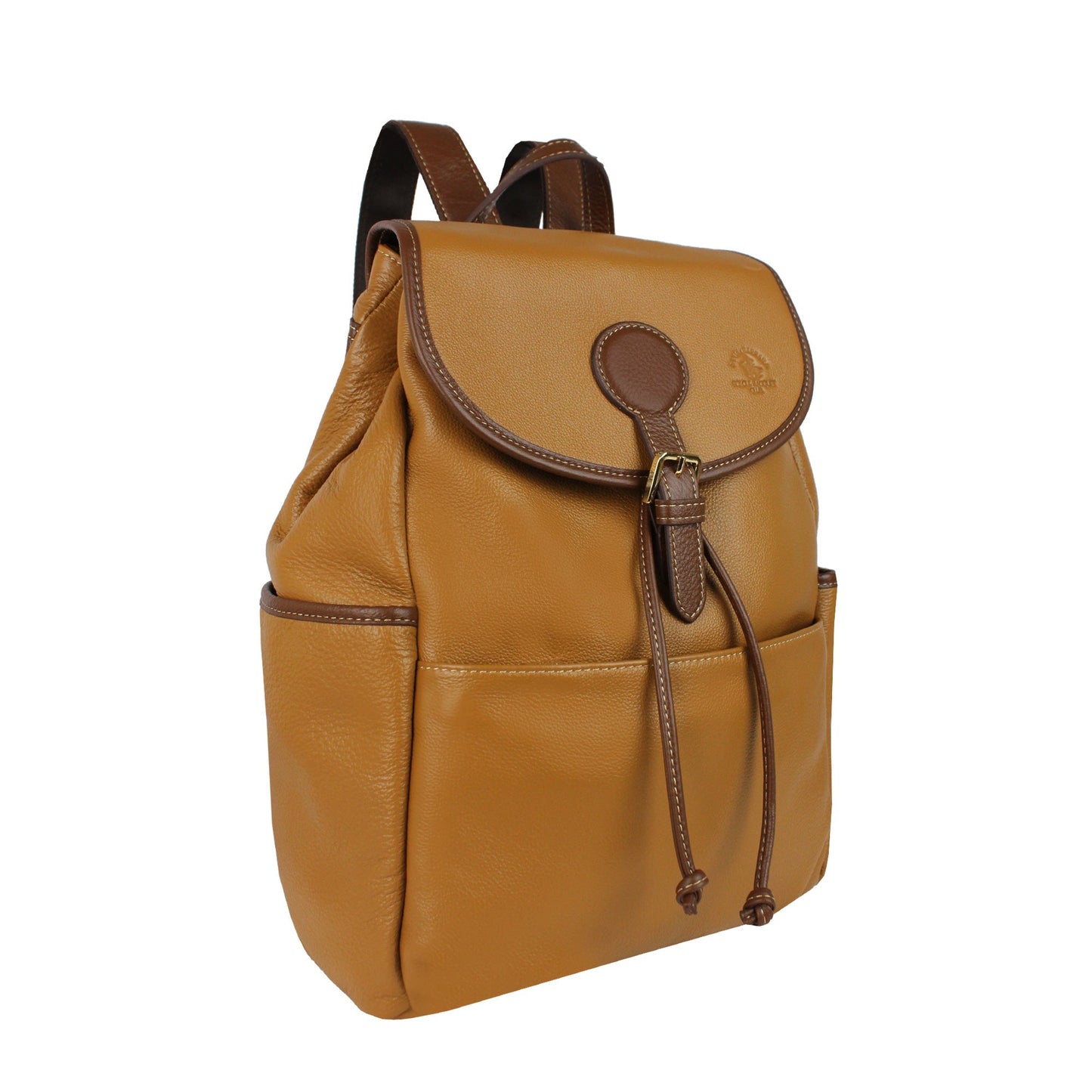 Chestnut Charm Leather Backpack