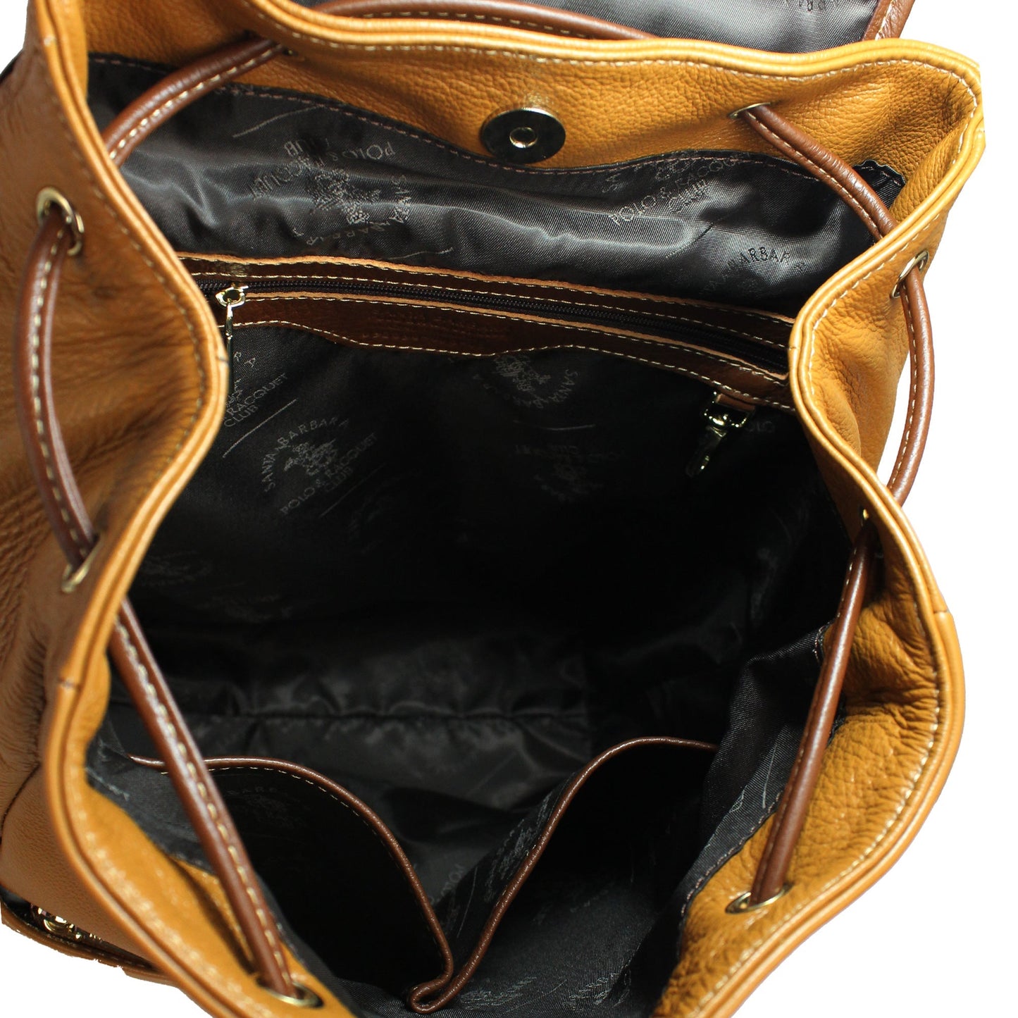 Chestnut Charm Leather Backpack