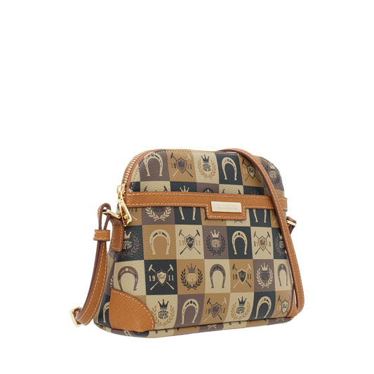 Elegant Monogram Sling Bag