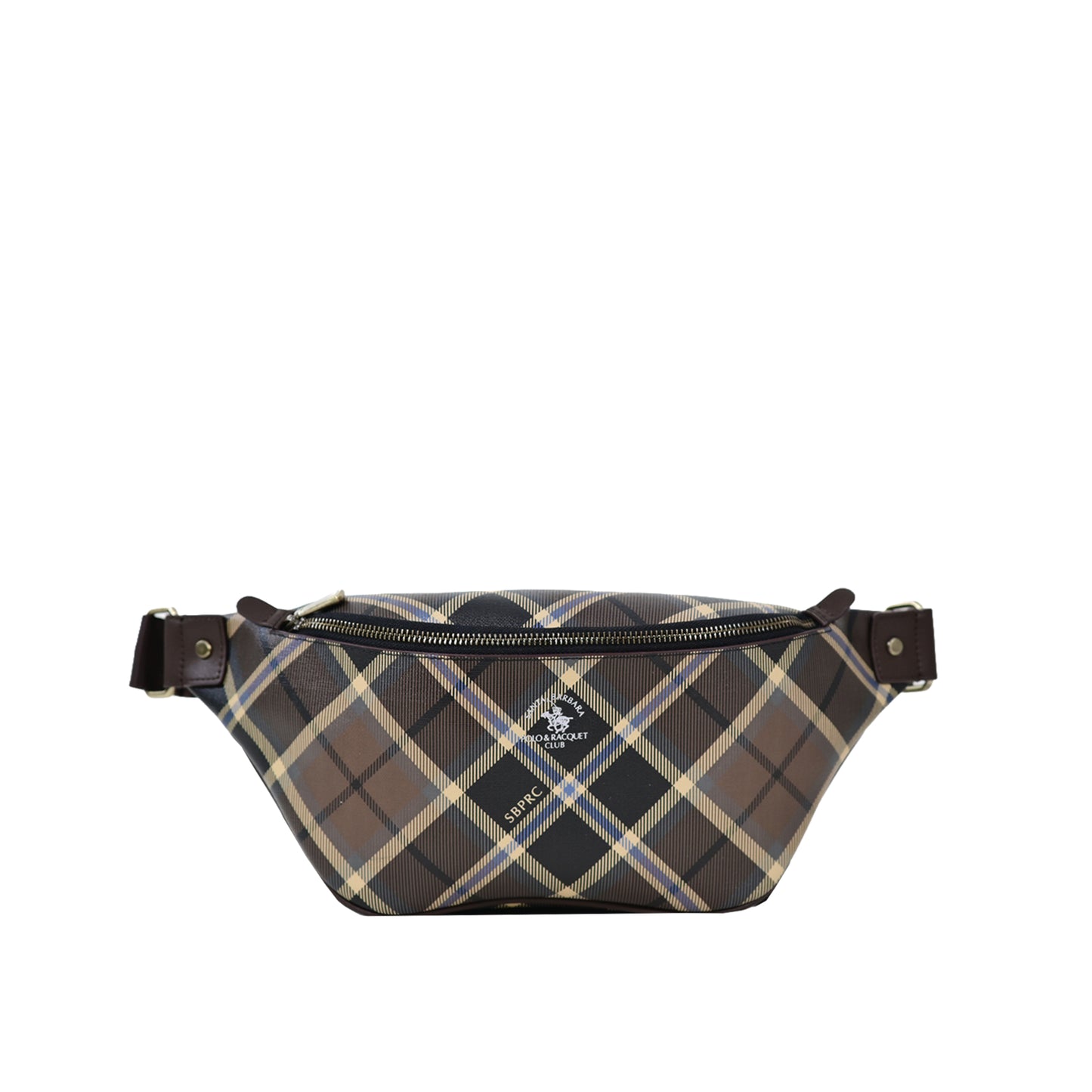CHECKER Monogram Waist Bag