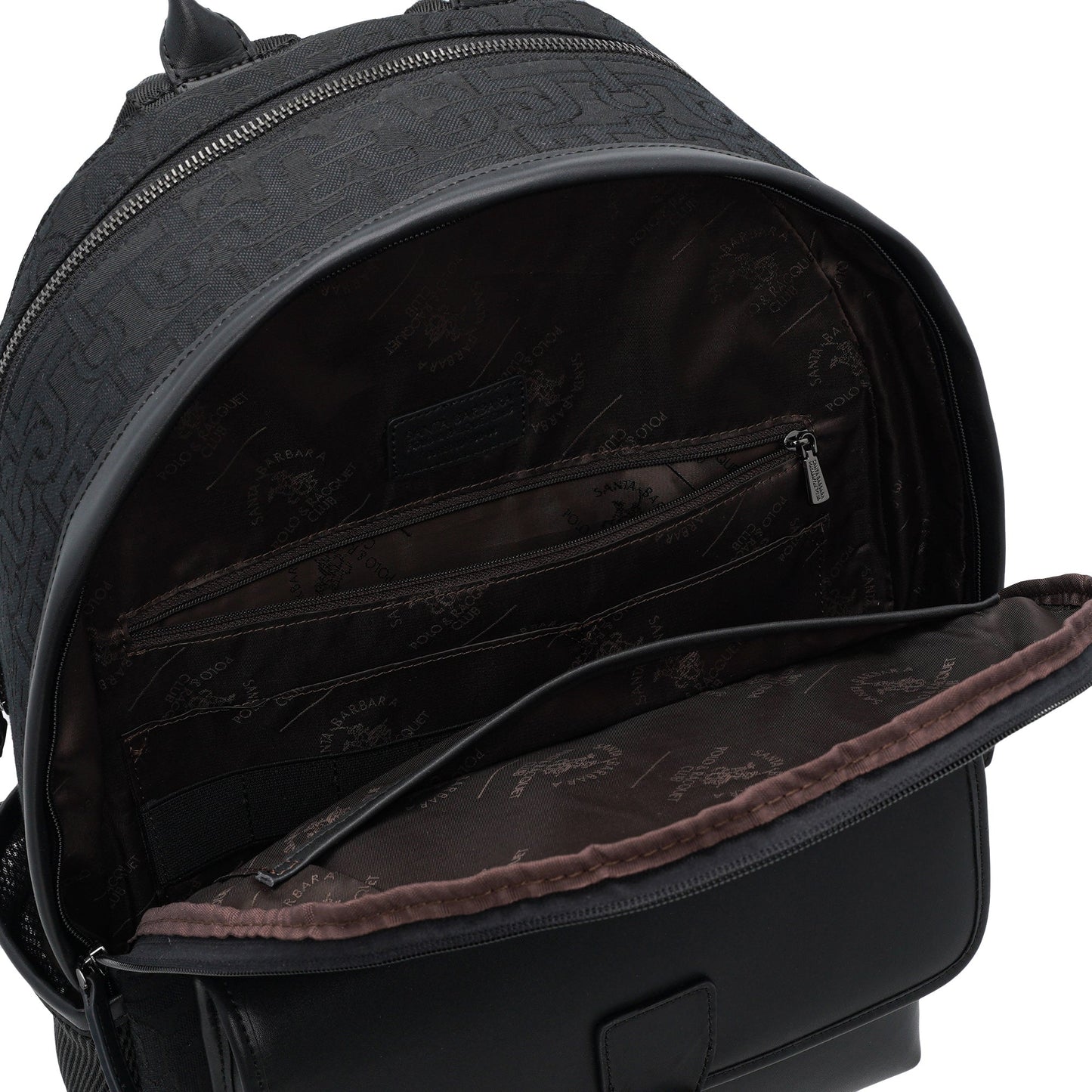 Jacquard Microfiber Backpack
