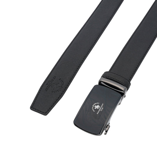Luxe Split Leather Auto Buckle Belt
