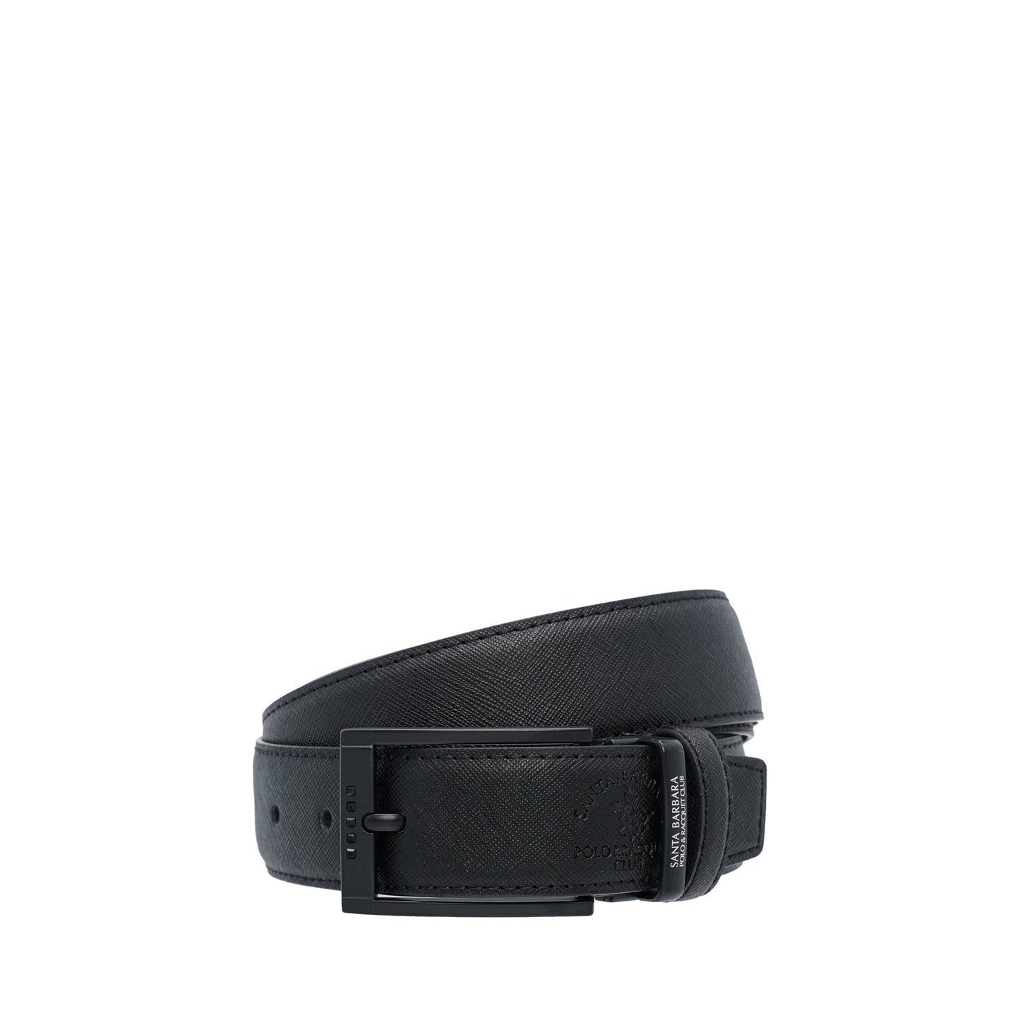 Split Leather Square Pin Buckle Belt