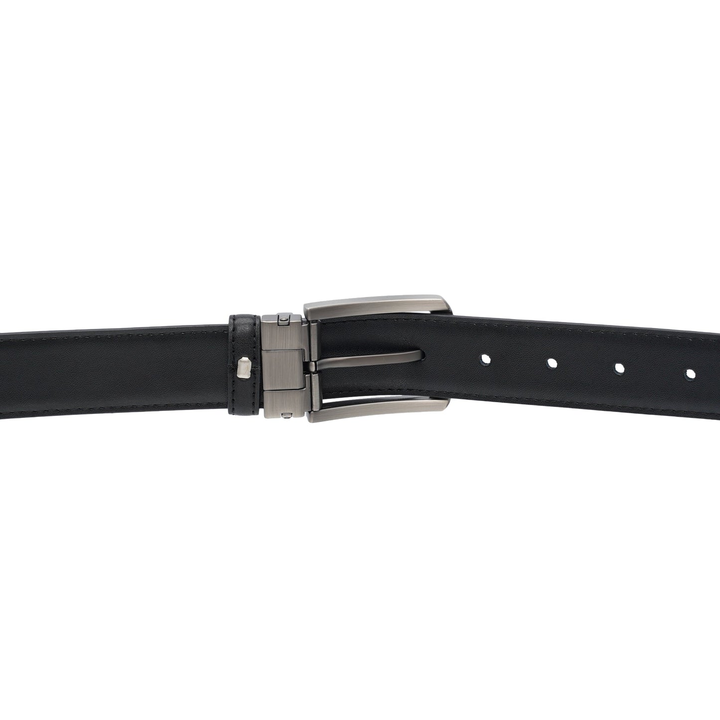 Split Leather Pin Buckle Belt