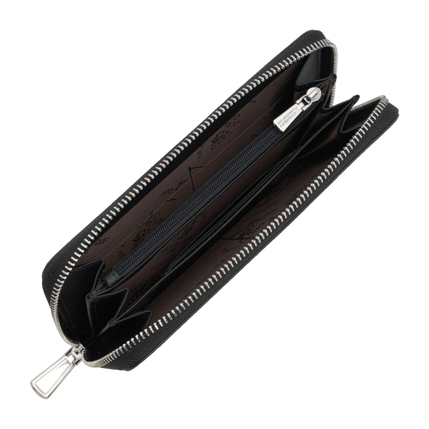 Men's RFID Zip Long Wallet