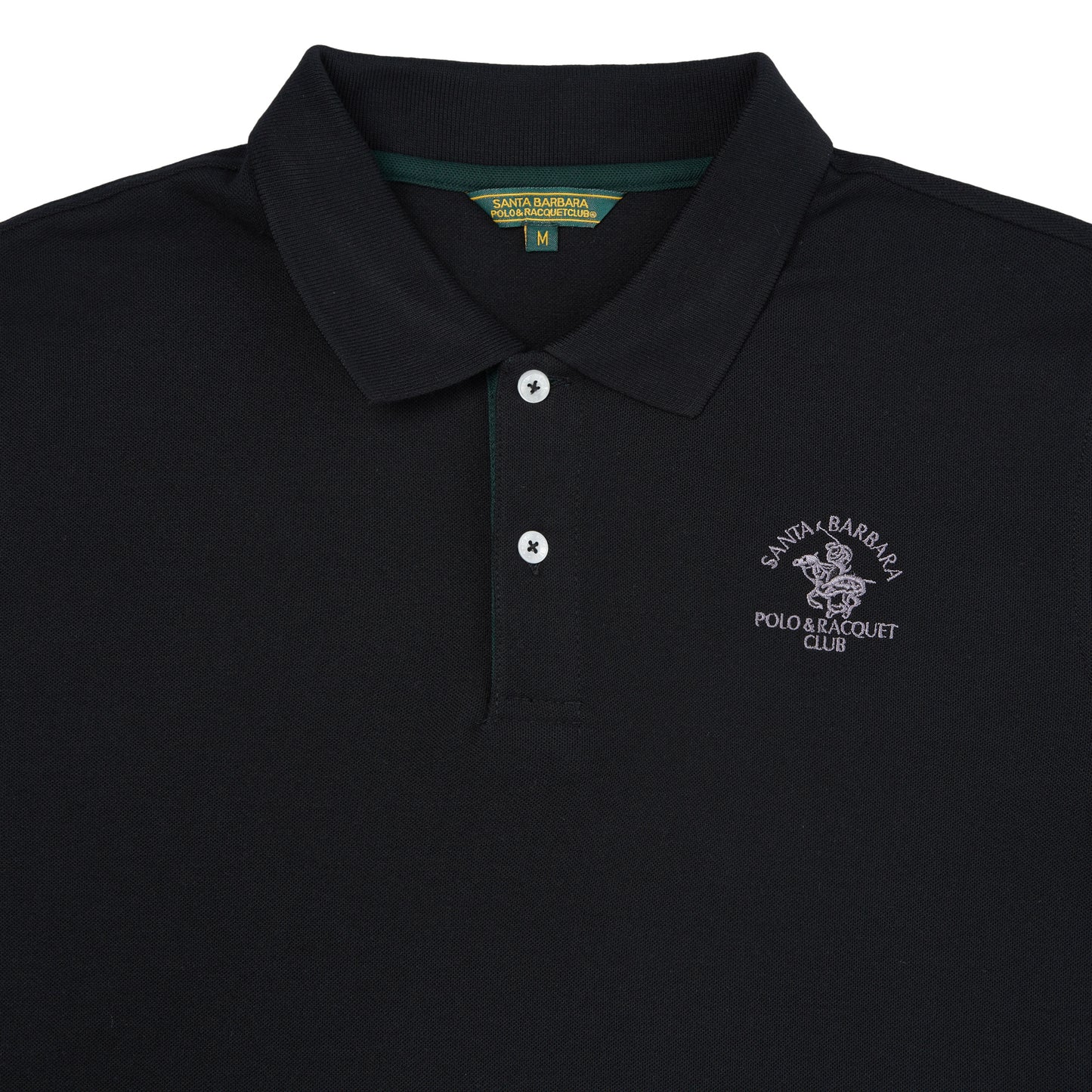 Men's Black Polo Tee