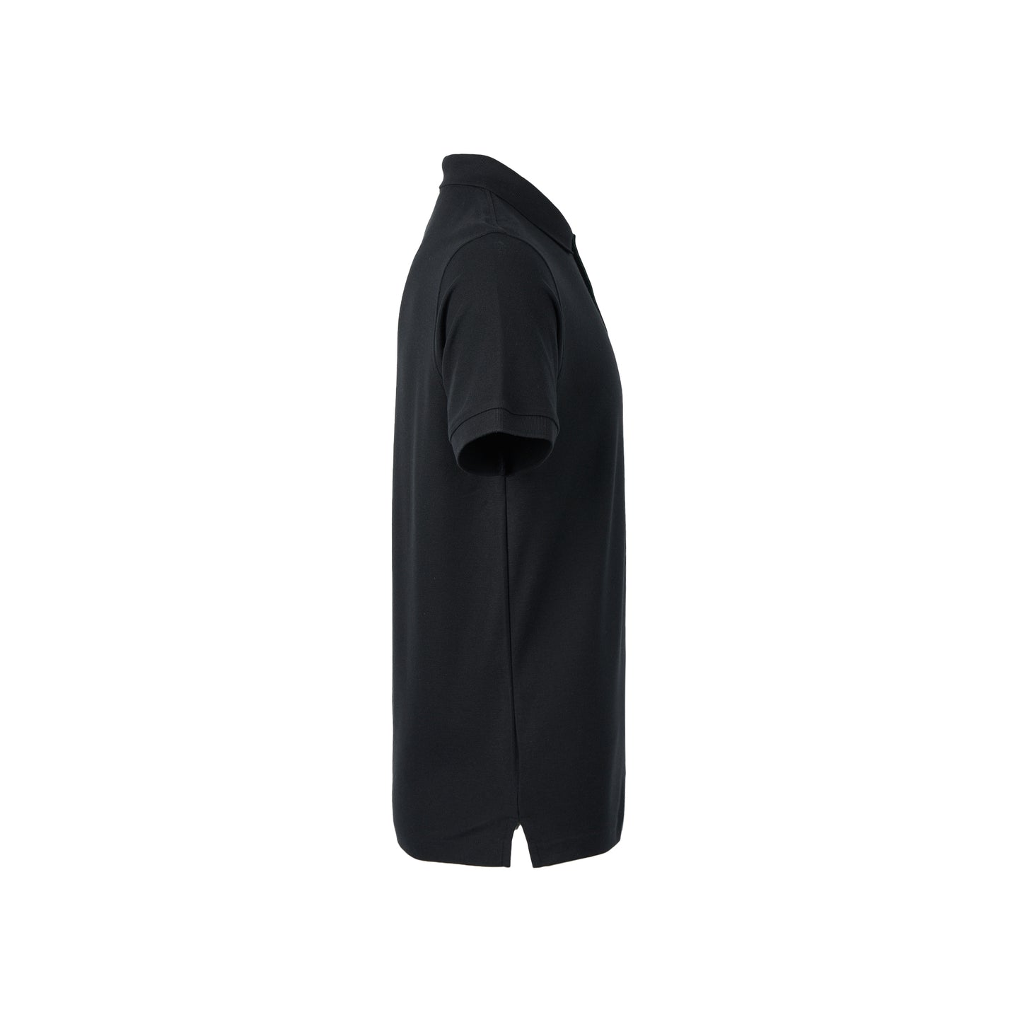Men's Plain Black Polo T-Shirt