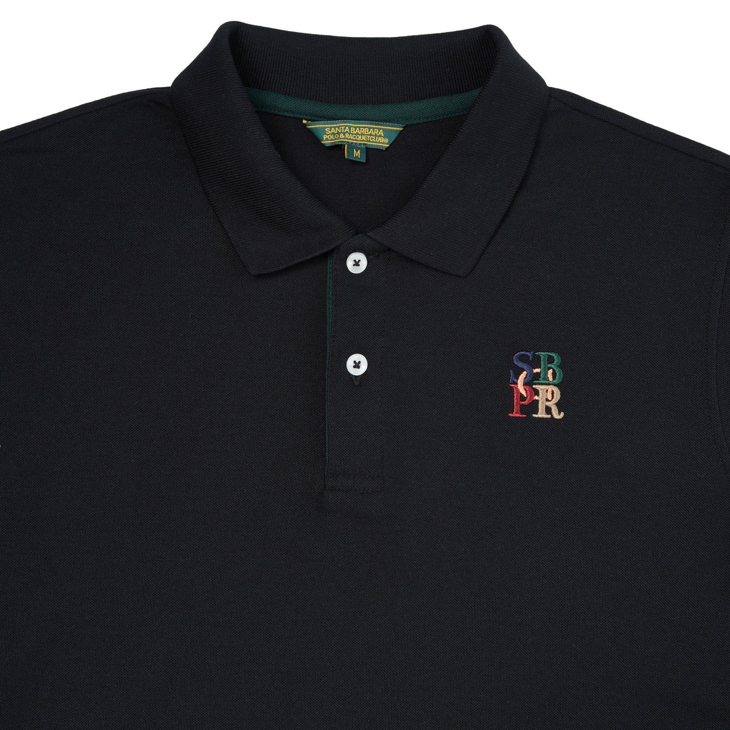Men's Plain Black Polo T-Shirt