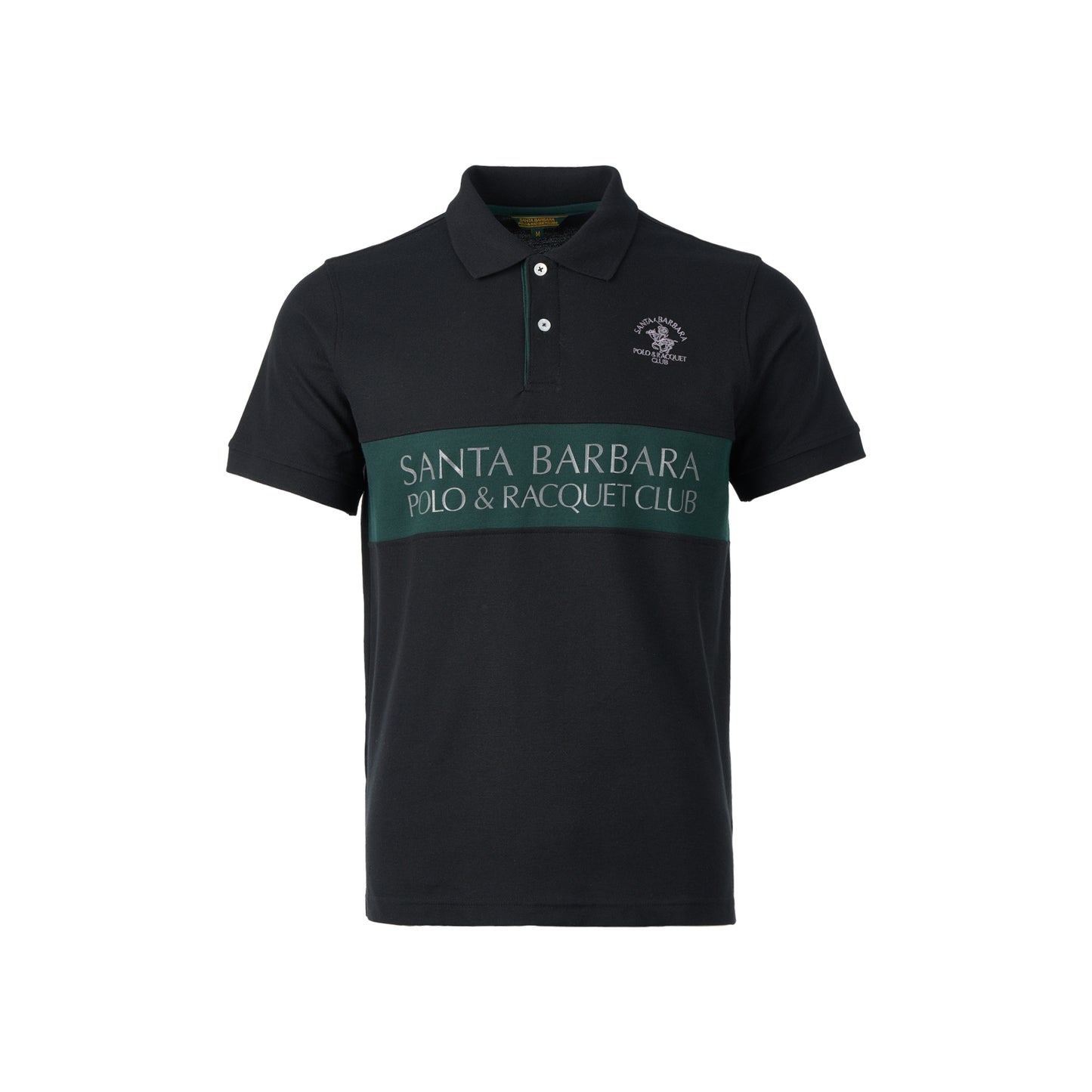 Men’s Black Polo Shirt with Logo