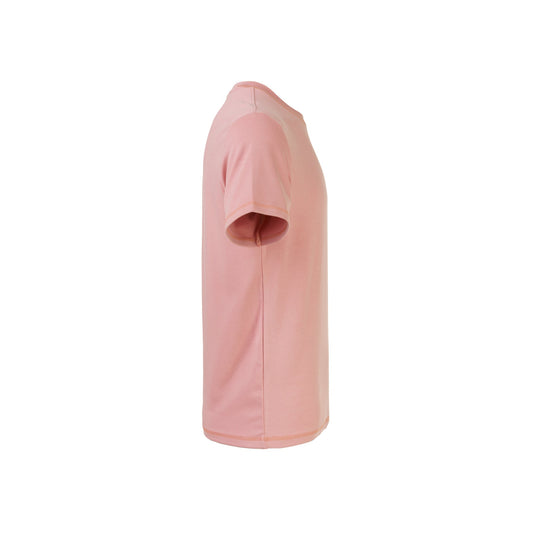 Pink Plain Short Sleeve T-Shirt