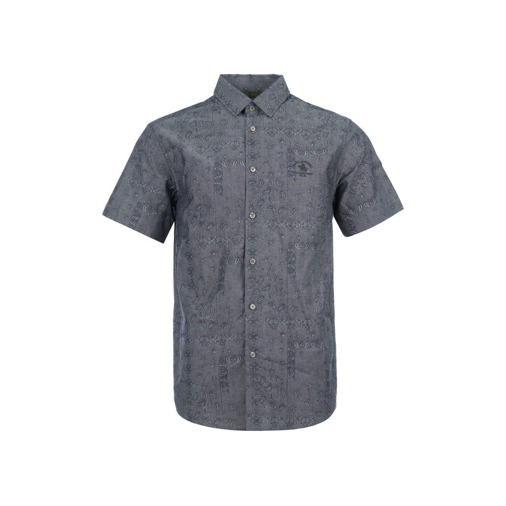 Men Elegant Short Sleeve Shirt