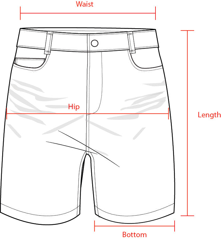 Black Short Jeans