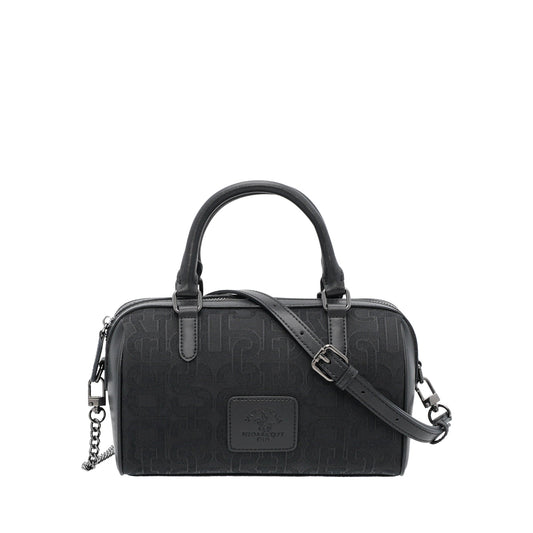 Jacquard Ladies Boston Bag