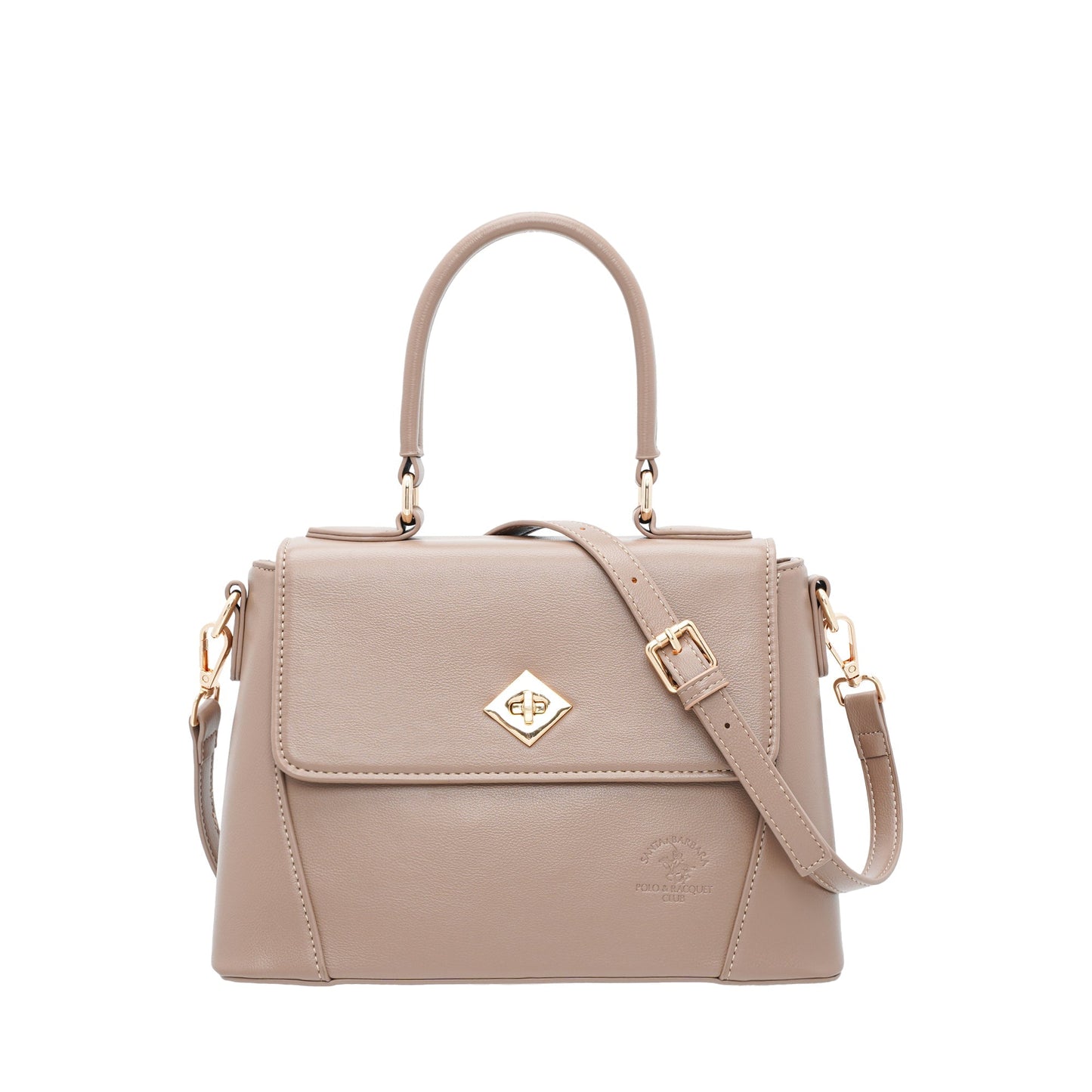 Light-tone Top Handle Bag