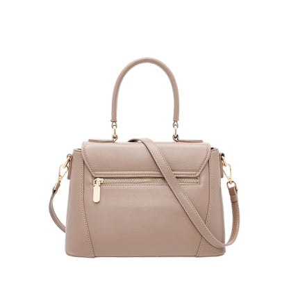 Light-tone Top Handle Bag