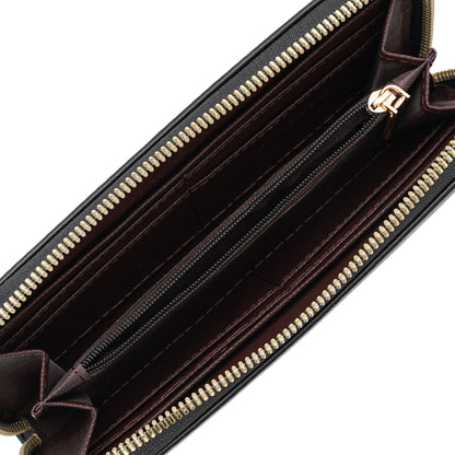 Luxe Zipper Long Wallet
