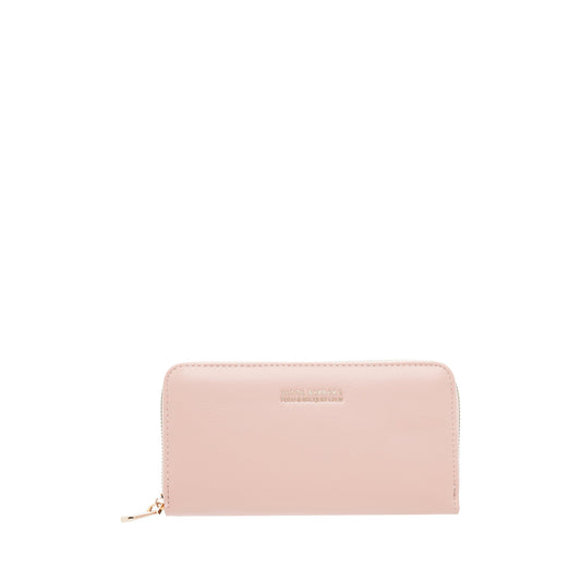 Pastel Zipper Long Wallet