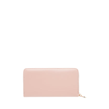 Pastel Zipper Long Wallet