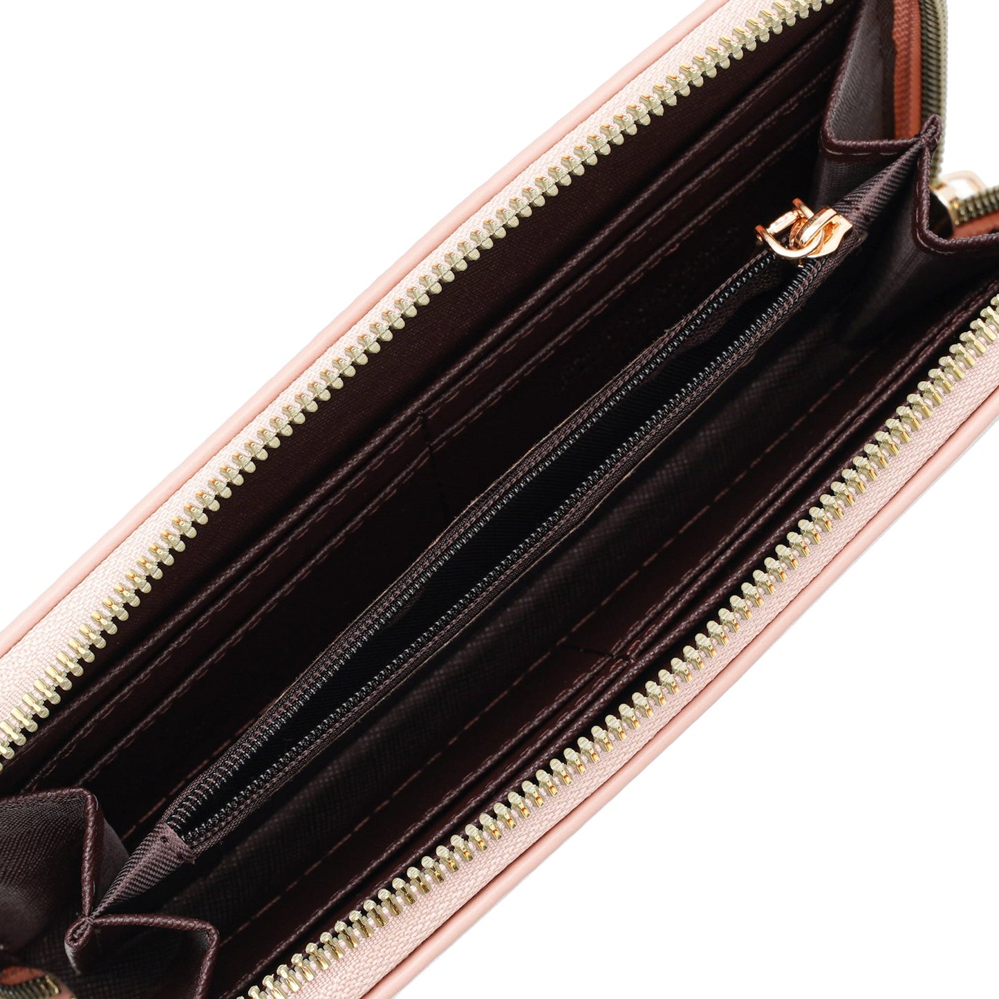 Pastel Zipper Long Wallet