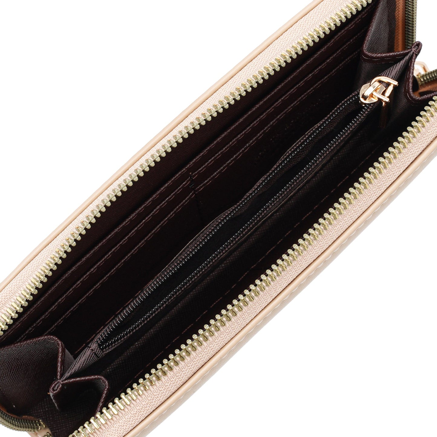 Pastel Zipper Long Wallet