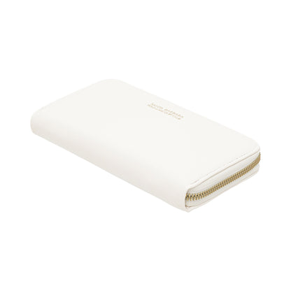 Neutral Zipper Long Wallet