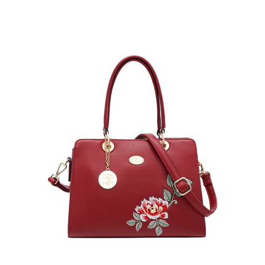 CNY2025 Floral Sling Tote Bag
