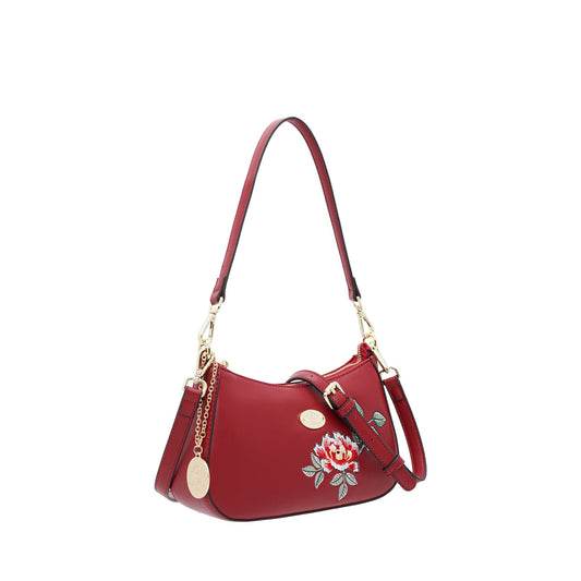 CNY2025 Floral Shoulder Bag