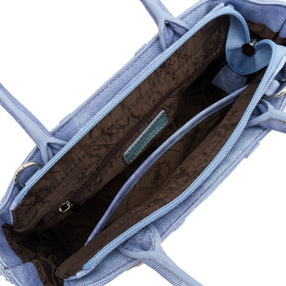 Elegant Women's Denim Handbag