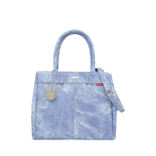 Modern Denim Tote Bag