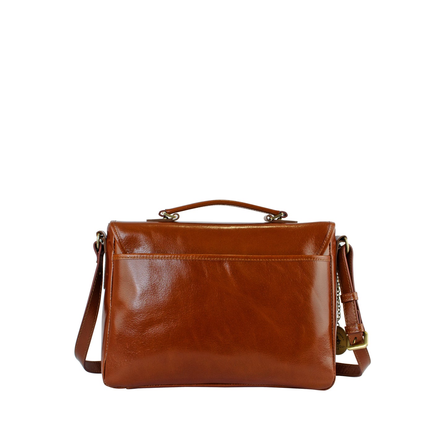 Women Oil-Tanned Flap Sling Bag