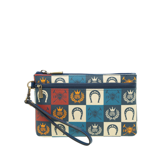Monogram Wristlet