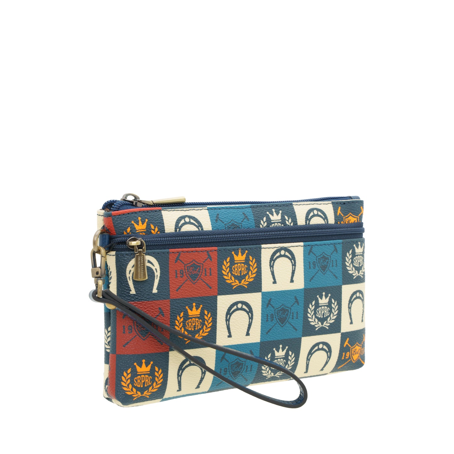 Monogram Wristlet