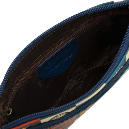 Monogram Wristlet