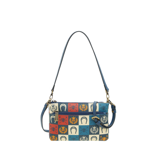 Monogram Wristlet