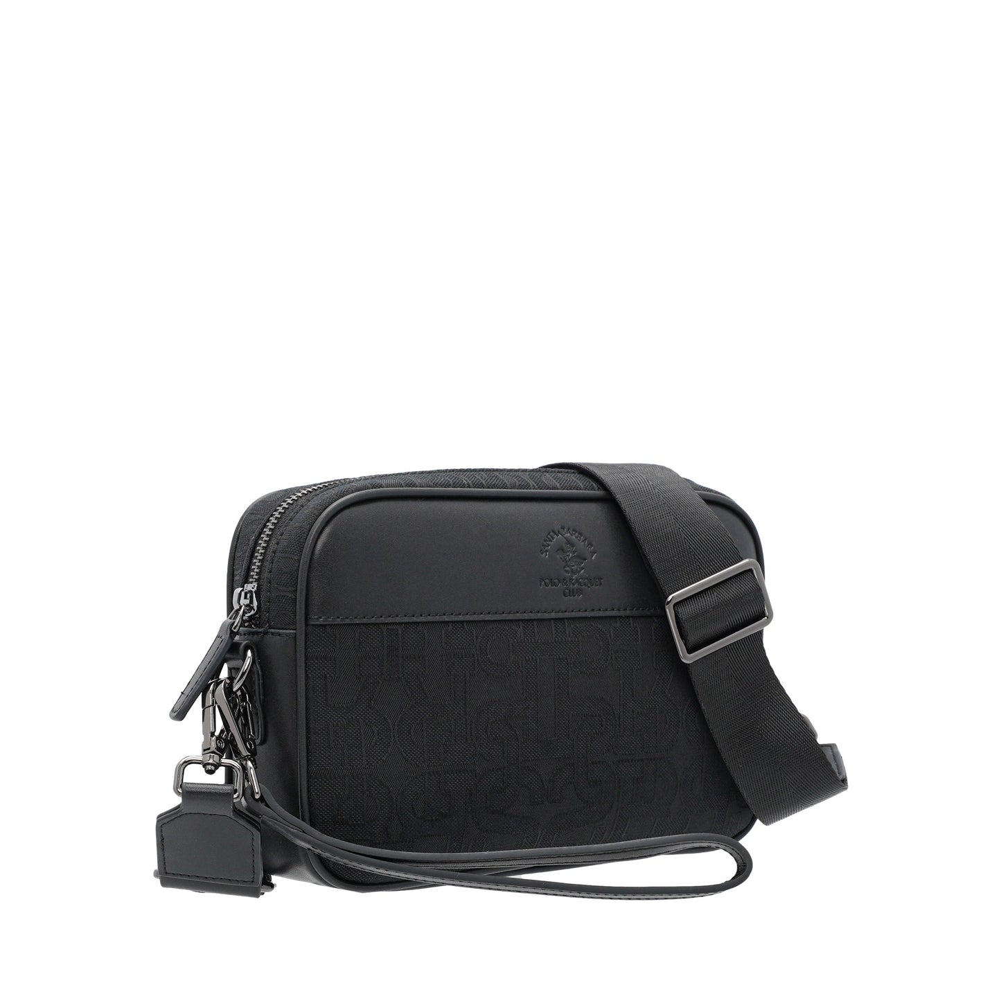 Jacquard Microfiber Sling Bag