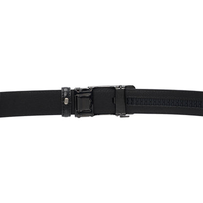Split Leather Auto Buckle Belt