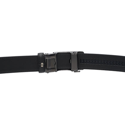 Vintage Split Leather Auto Buckle Belt