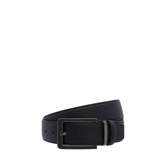 Microfiber Square Pin Buckle Belt
