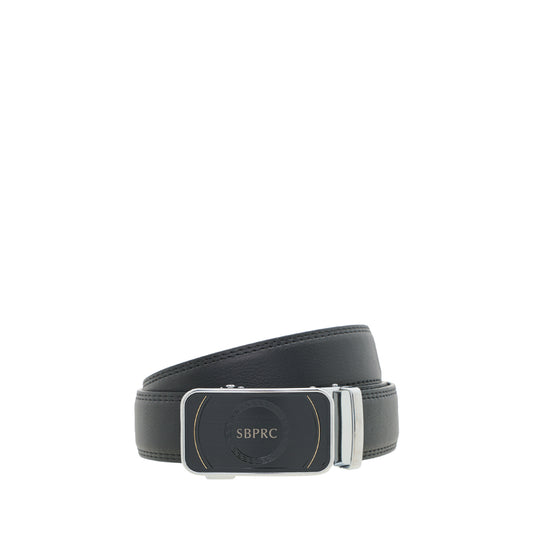 Men's Auto Buckle Synthetic Leather Belt