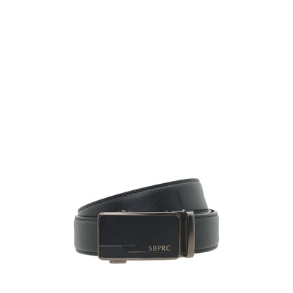 Men's Auto Buckle Synthetic Leather Belt