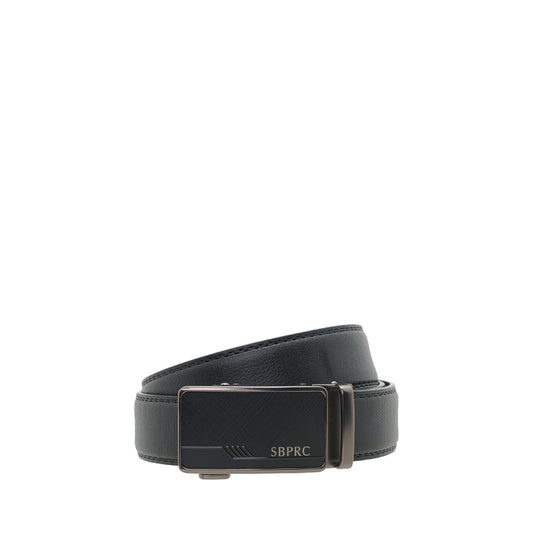 Men's Auto Buckle Synthetic Leather Belt