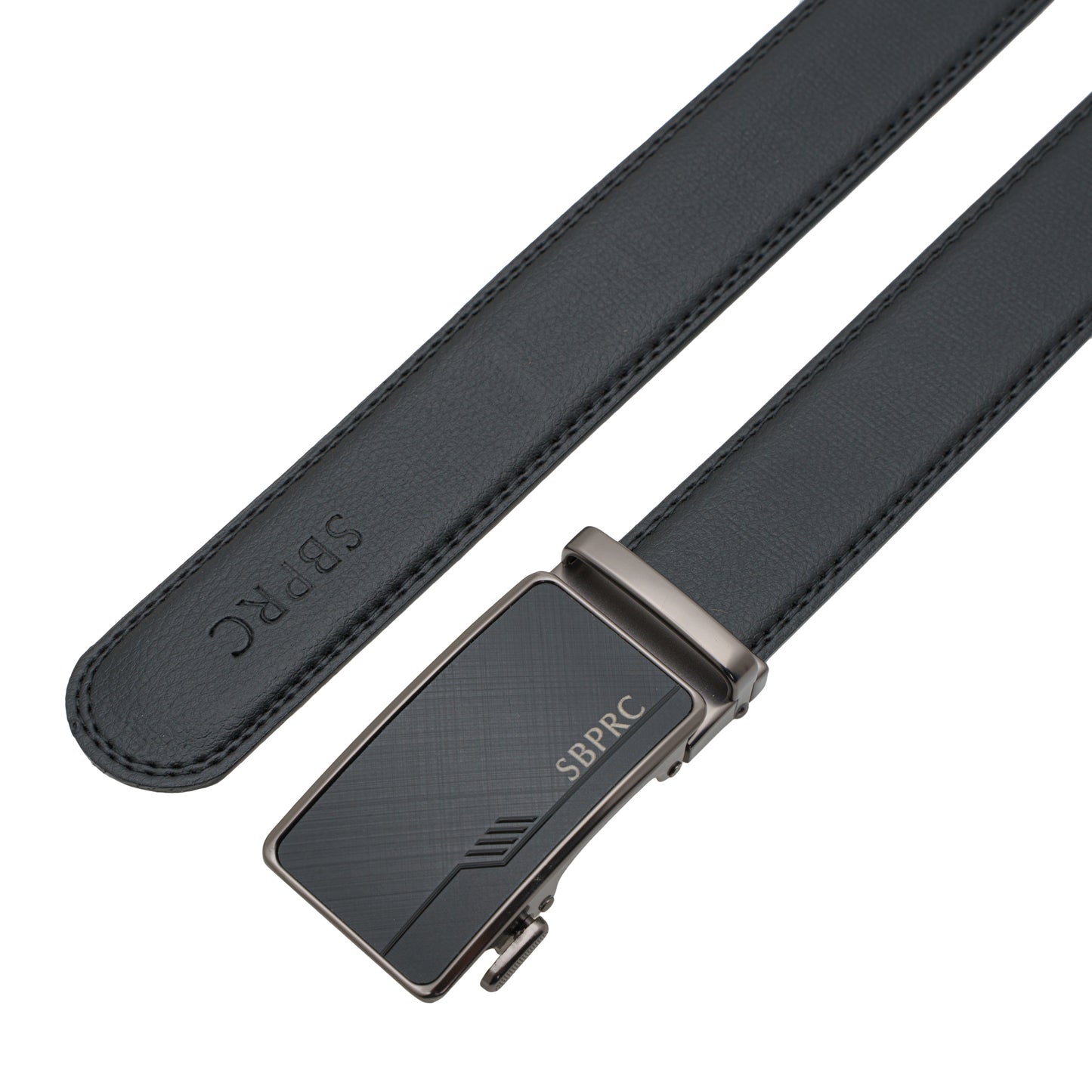 Men's Auto Buckle Synthetic Leather Belt