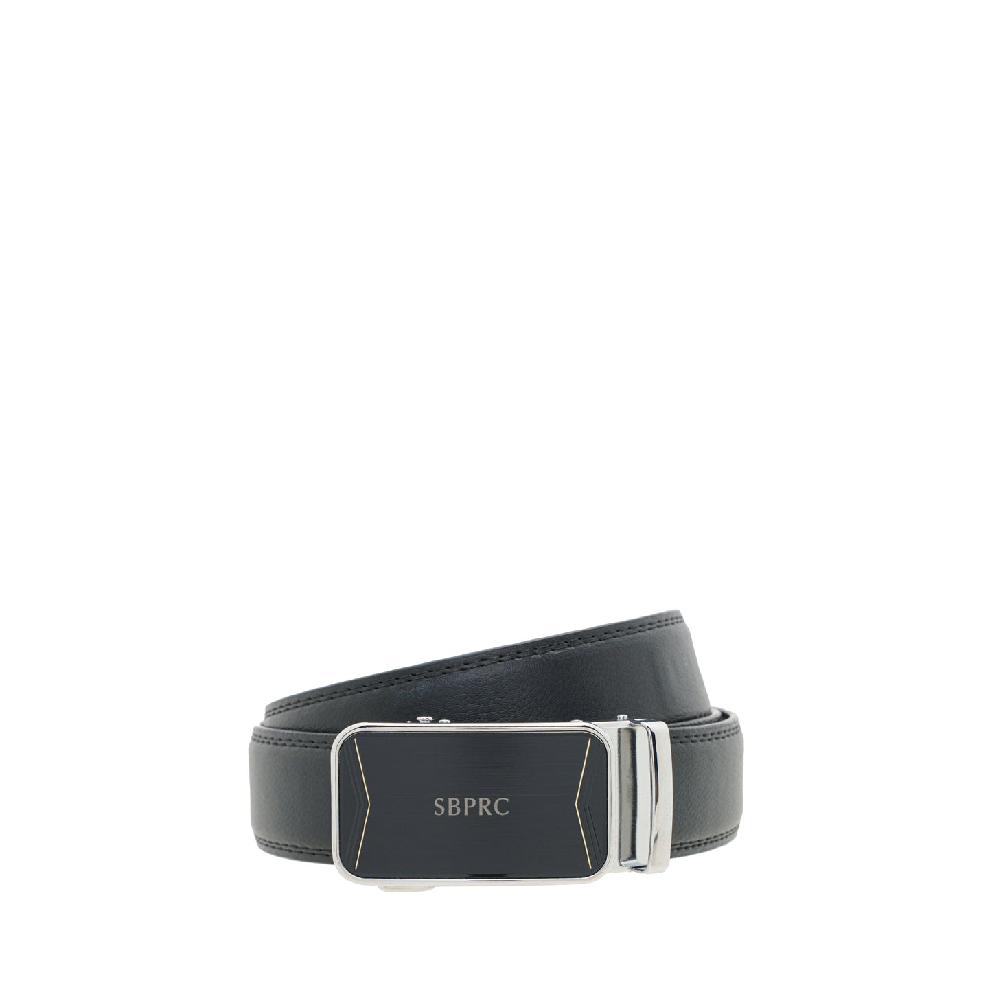 Men's Auto Buckle Synthetic Leather Belt